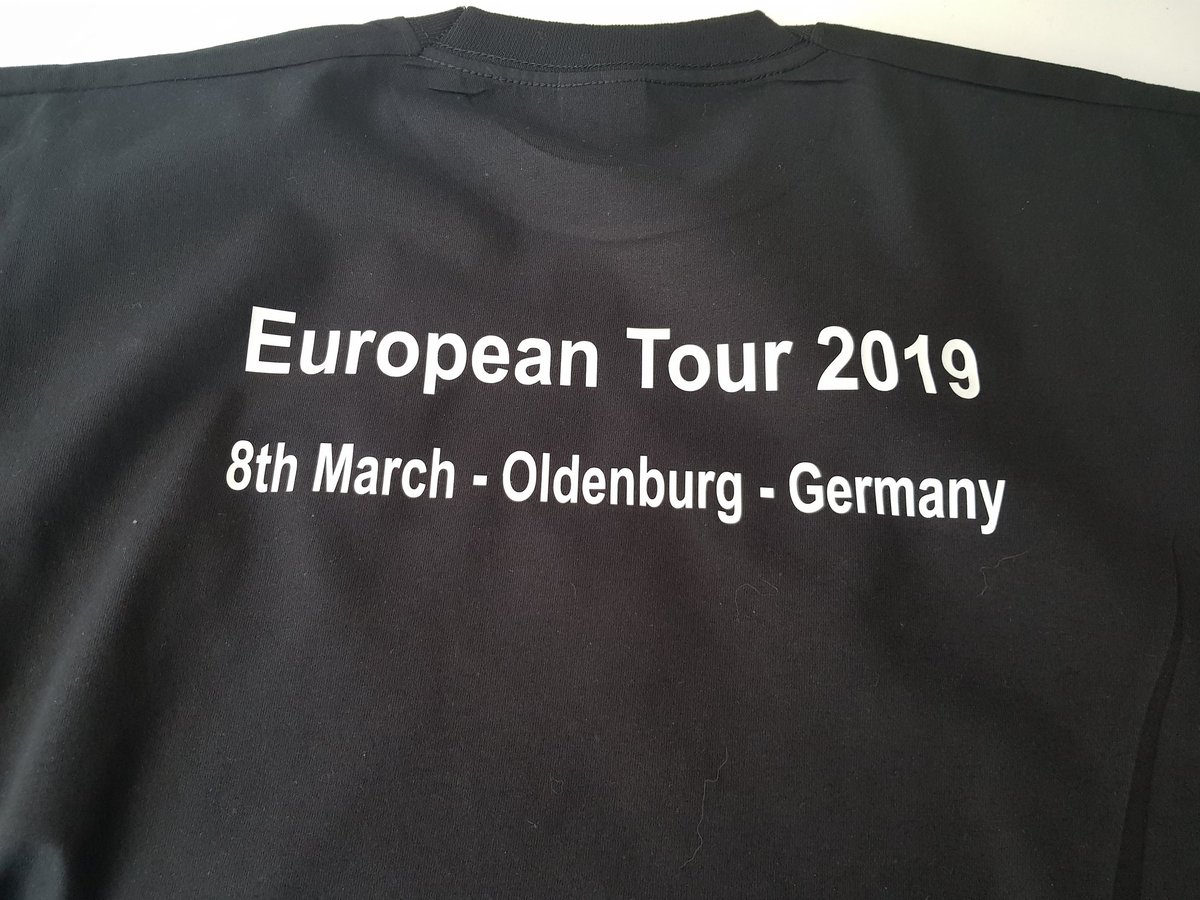 BenDMoorhouse's tweet photo. Tomorrow we'll be modelling our @ttentionSeekers 2019 European Tour T-shirts. #SoManyDates https://t.co/UsTnfjXR0y