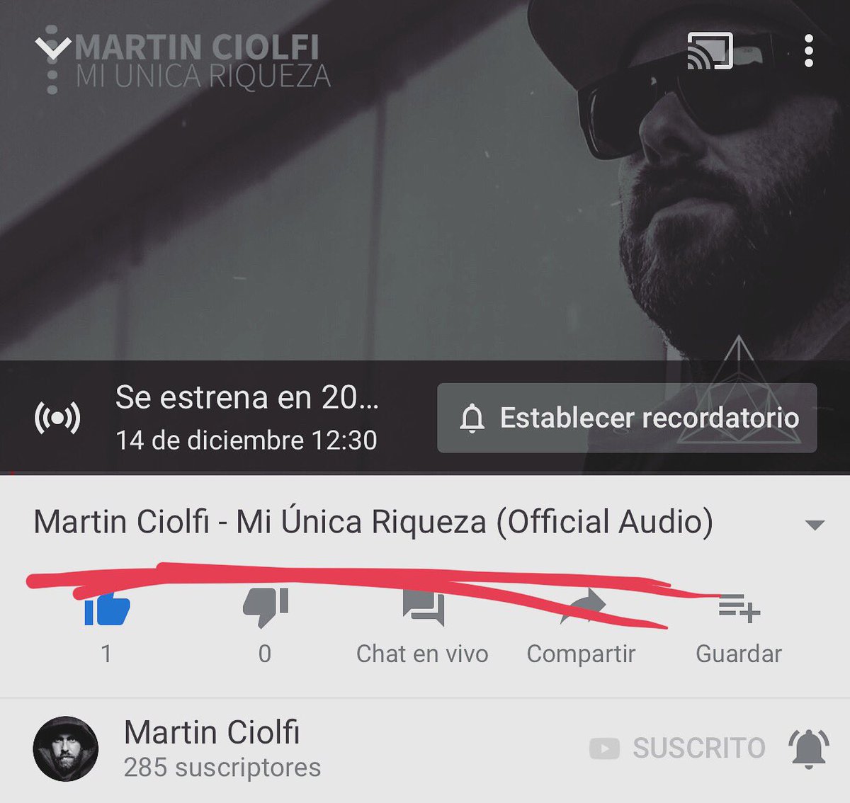 Tomorrow!!!!!!
12.14.2018
New song! “Mi única Riqueza”
Stay tuned! - Follow me now!
.
#music #musica #rocks #rock #rockband #rockandroll #rockmusic #metal #vocal #artist #band #photographer #photography #guitarist #mixing #ableton #protools #recording #tour #argentina #tomorrow
