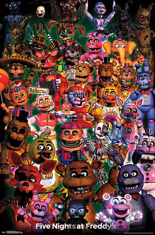Chris Mccullough Vo I M Sure You All Have Seen It But Man I Love This Poster Fnaf Ucn