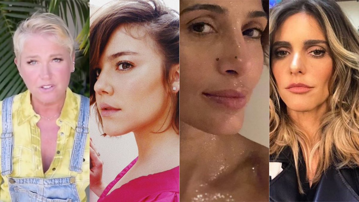 Hugo Gloss on Twitter: "Xuxa, Camila Pitanga, Fernanda Lima, Alice ...