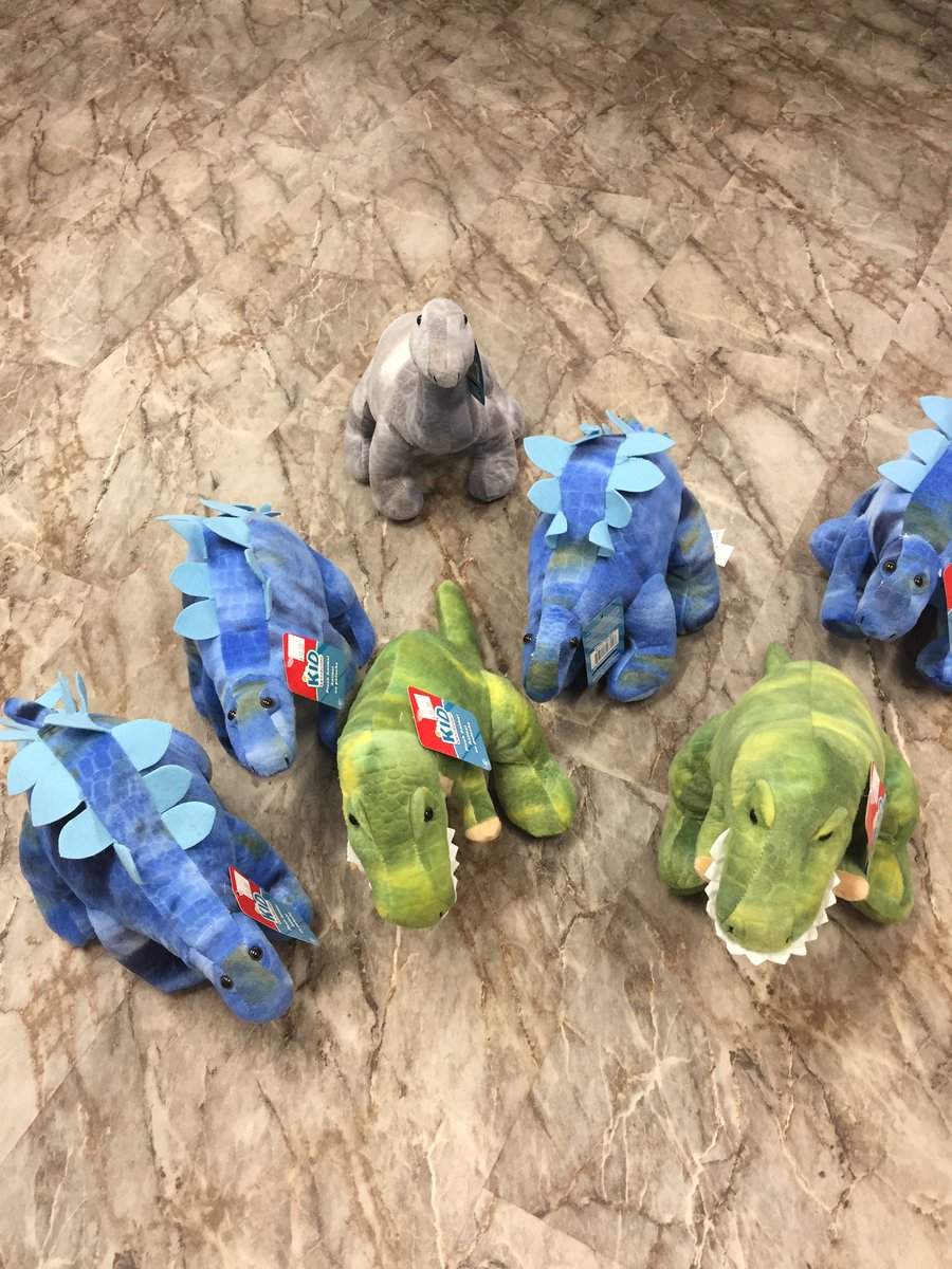 PRPRC's tweet photo. On the ninth day of Christmas my Museum gave to me .... some stuffed dinosaurs (these are for  sale in the gift shop) #12daysofdinosaurs https://t.co/T3U8m8LG4j