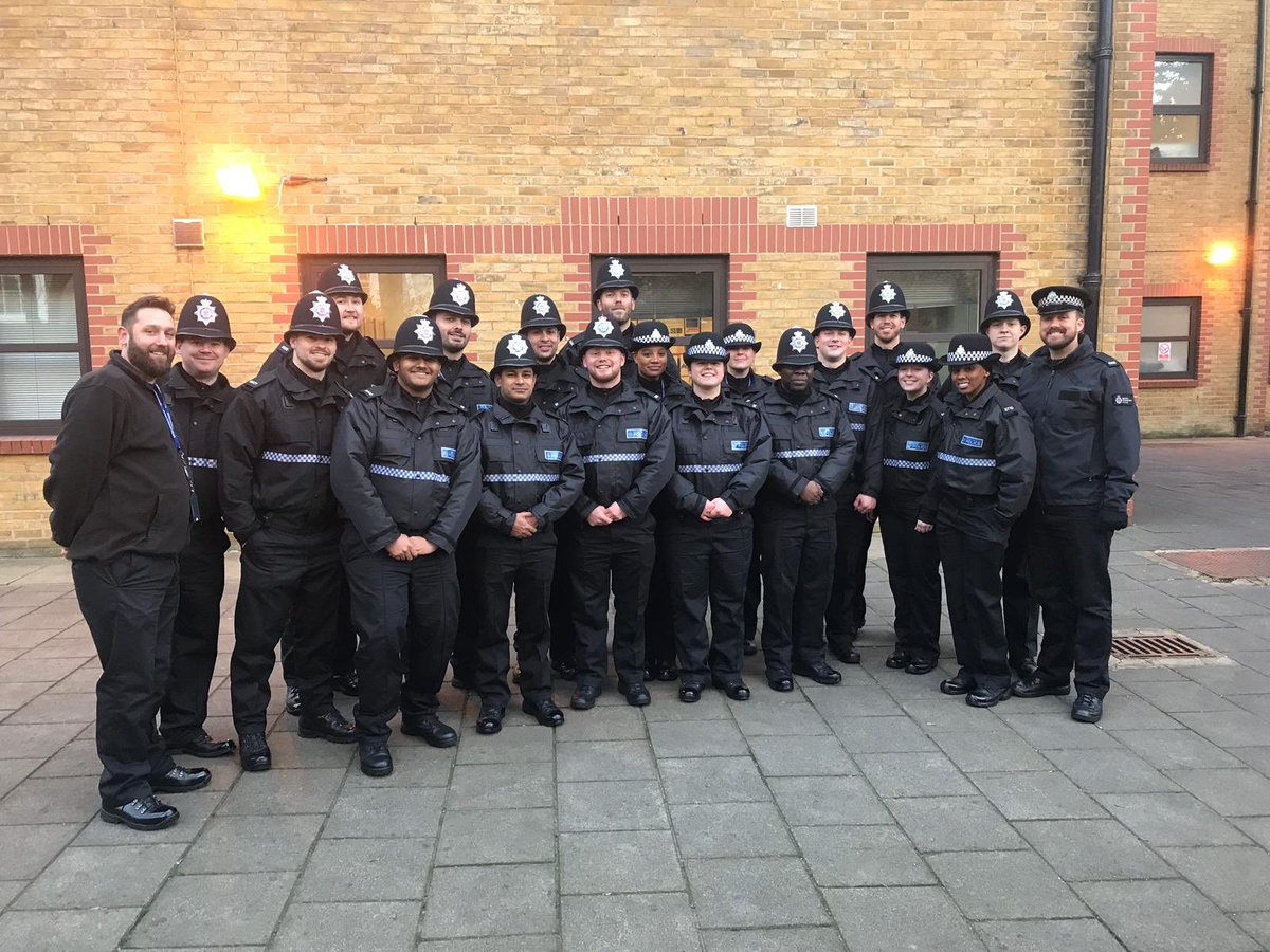 Intake 66 have perfected their parade ready for their pass out parade tomorrow morning #BTPRecruits #FrontlinePolicing #PolicingLondon #PassOutParade