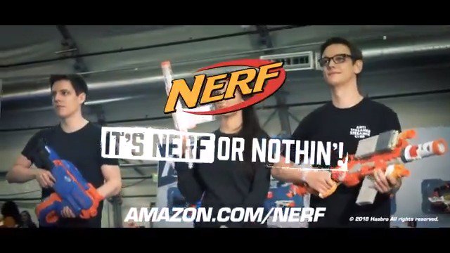 on Twitter: "I grew up wanting to be in a NERF commercial, when they asked at Twitchcon, of course I said yes. This is what years of competitive gaming