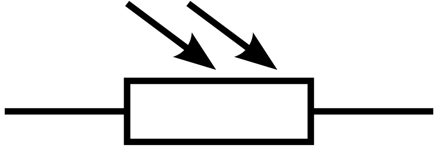 es.wikipedia.org/wiki/Fotorresi… 
- Su cuerpo está formado por una célula fotorreceptora y dos patillas
- Su funcionamiento se basa en el efecto fotoeléctrico
- Un fotorresistor está hecho de un semiconductor de alta resistencia como el sulfuro de cadmio, CdS
#LDR #celulafotoelectrica