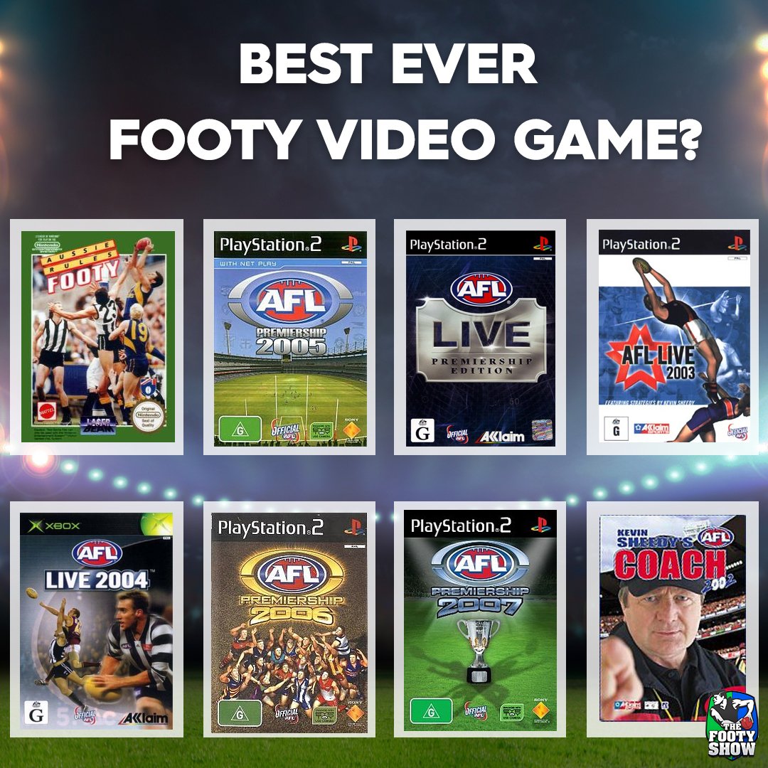 Anthony Pollifrone On Twitter Afl Live Premiership Edition Still Better The The Garbage They Have These Days