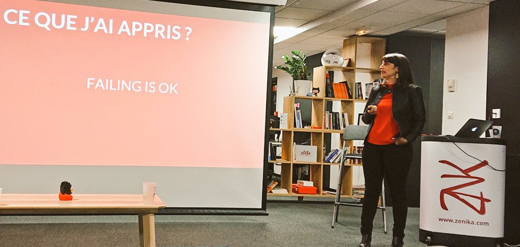 La CEO de <a href="/lex_hub/">LexHub ✈️</a> <a href="/AlexandraGPoint/">Alexandra GP</a> nous fait un retour de son aventure dans la piscine de <a href="/42SiliconValley/">42 Silicon Valley</a> 👩‍💻 🇺🇸 #Nantes #AngersTech 

Ce confronter au code à #SFO après avoir organiser des années des #learnings ! 

lexhub.fr

Chez <a href="/ZenikaNantes/">Zenika Nantes</a> avec <a href="/FDOuest/">Femmes du Digital Ouest</a>