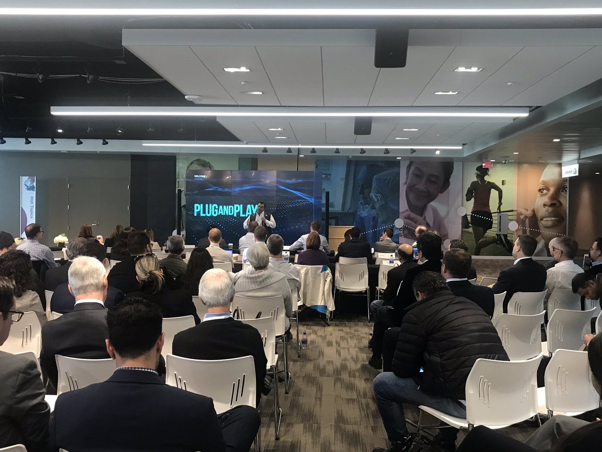 pnphealth's tweet photo. Founder and CEO of @PlugandPlayTC, @SaeedAmidi kicks things off at #clewinterexpo #plugandplaycle https://t.co/e4SyCkQAef