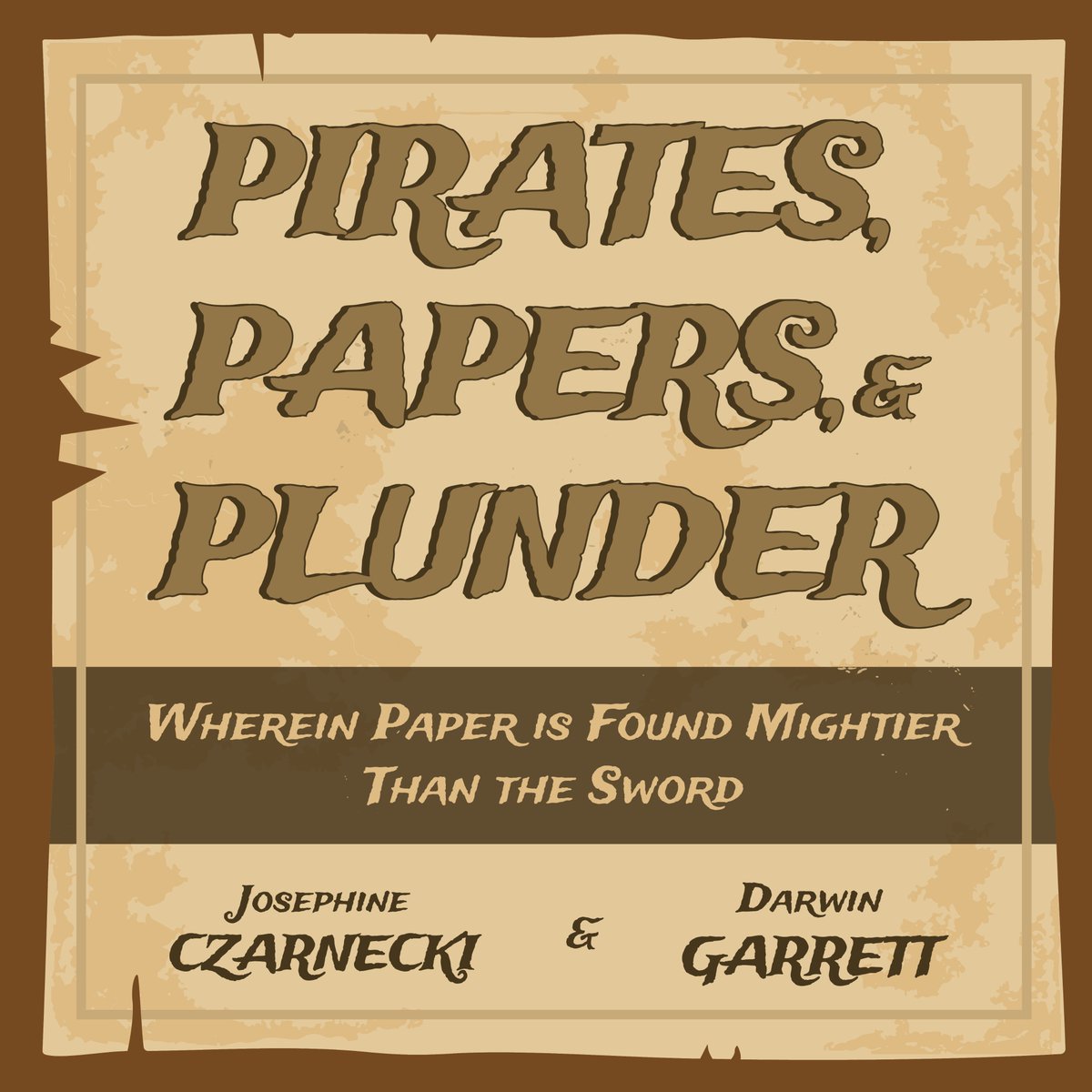 New Release! "Pirates, Papers, and Plunder" by Josephine Czarnecki &amp; Darwin Garrett. A dramatic tale of swashbuckling pirates, daring alliances and cannon fire.

Read the Free Script Preview Now: bit.ly/2PDF5k2