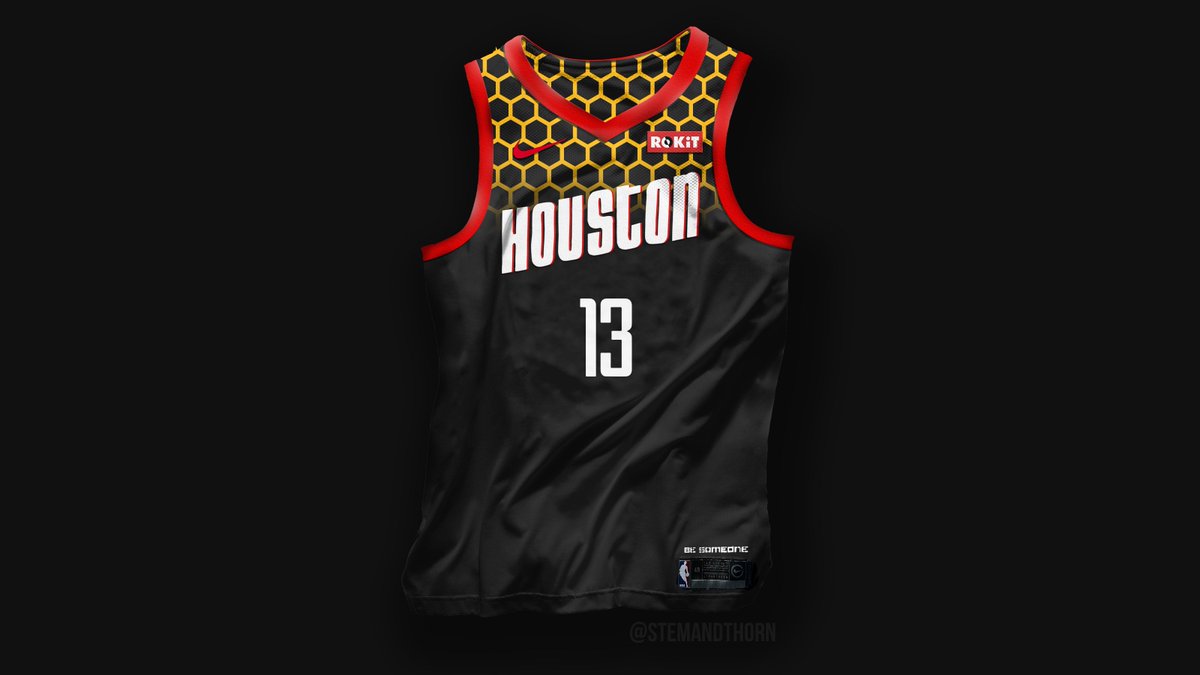 houston rockets black jersey 2018
