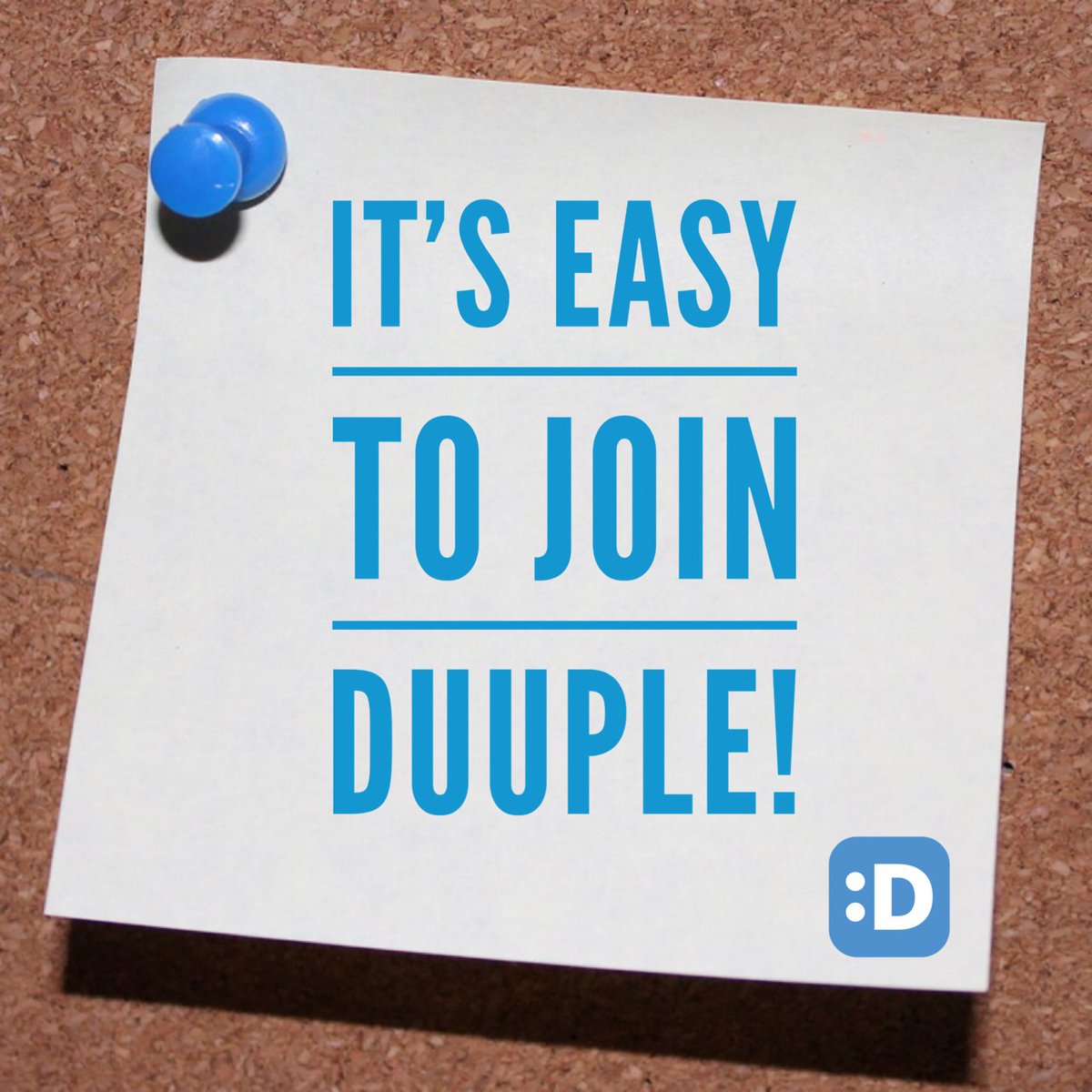 duuple's tweet photo. Join Duuple in only three easy steps! Download the app, create a challenge, then invite friends and see how easy it is to create social change and have a blast doing it! ๐ ๐
#Duuple #MakeADifference #WhatIsDuuple #App #Download #iOS #Android #GooglePlay #DuupleChallenge https://t.co/FBXVBF43ZJ
