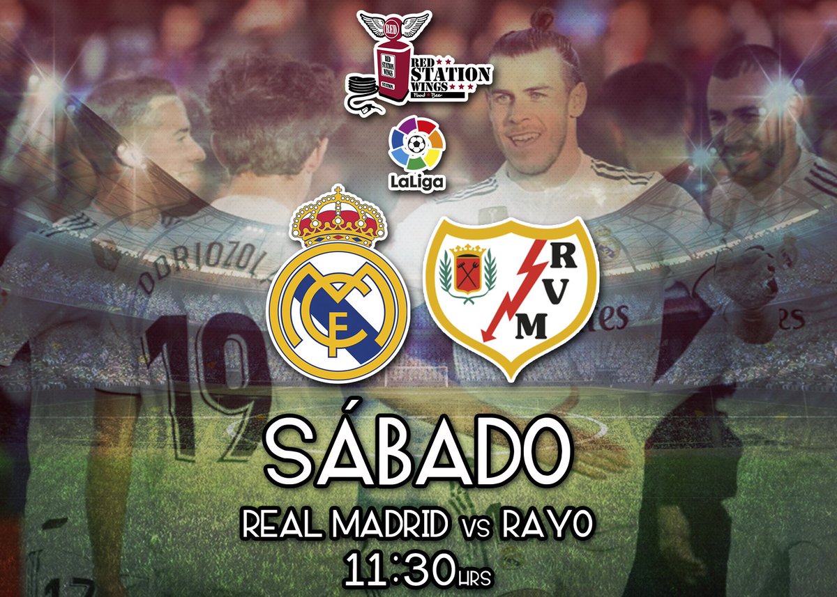 Seguidores de la #LaLigaSantander en #RSW Te esperamos mañana en punto de las 11:30 pm para disfrutar #RealMadrid Vs. #Rayo Conoce nuestro delicioso menú. Busca tu sucursal mas cercana en http://www.rswoficial.com