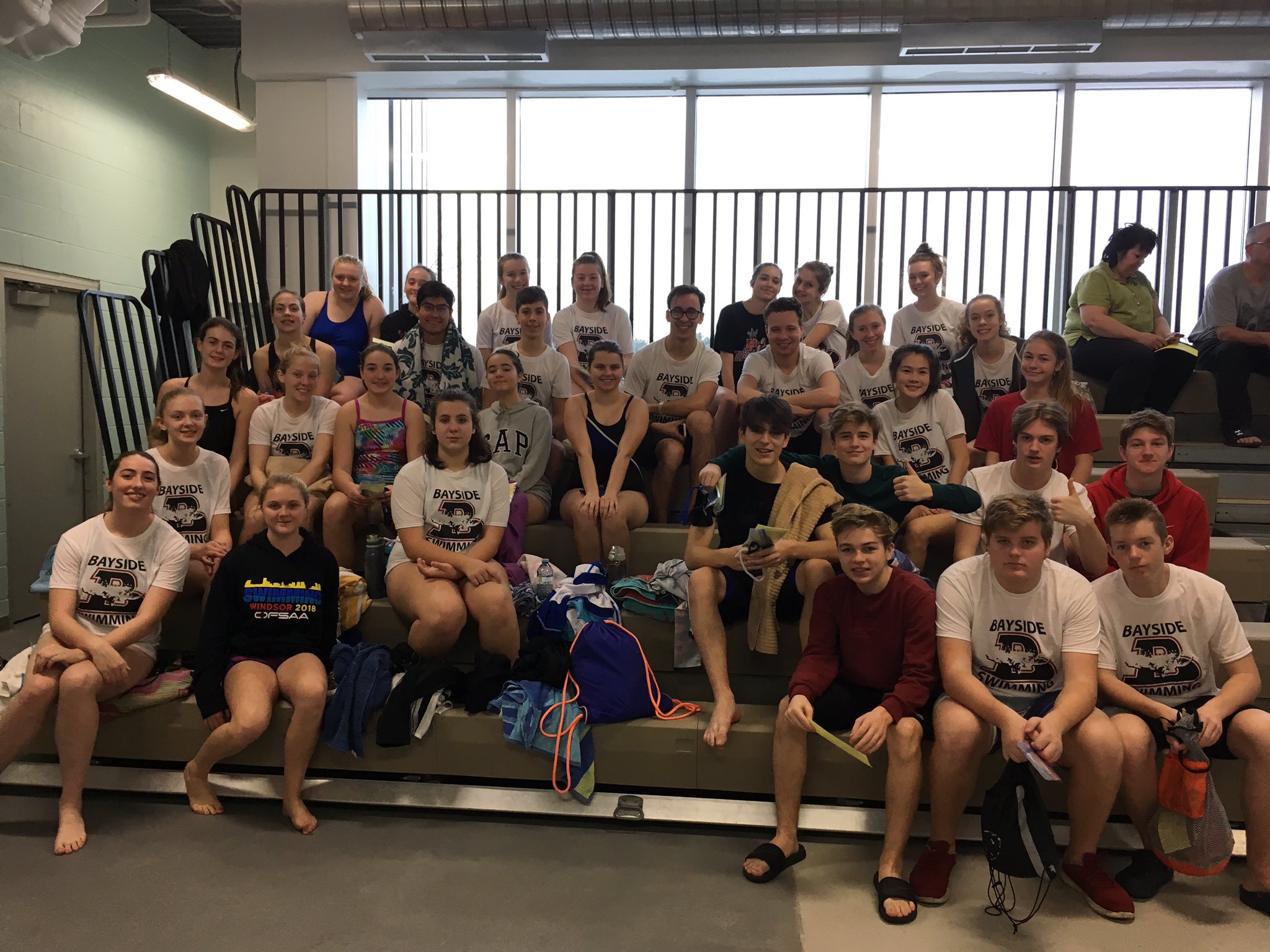 Bayside Swimming on Twitter "Beauty day in Port Hope! Another day of outstanding improvements