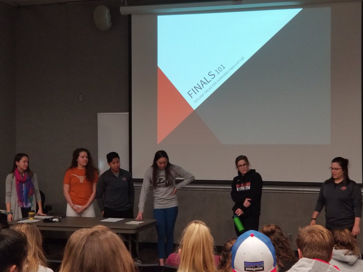 Finals 101 by some of our @LCPioneers senior student athletes! #saac #rollpios #treatyourfinalslikeagame