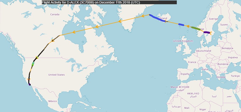 Alexander Abramov's (Evraz) D-ALEX 12/10-12/11/18 appeared on tracker over Oman and flew to Los Angeles 12/12/18 Los Angeles-London "75% of steel for Trans Mountain Pipeline expansion will come from (EVRAZ North America) Regina plant" https://www.cbc.ca/news/canada/calgary/trans-mountain-pipeline-steel-source-regina-evraz-1.4096173