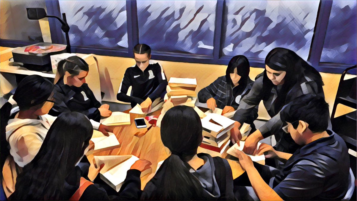 BHS Library tweet media