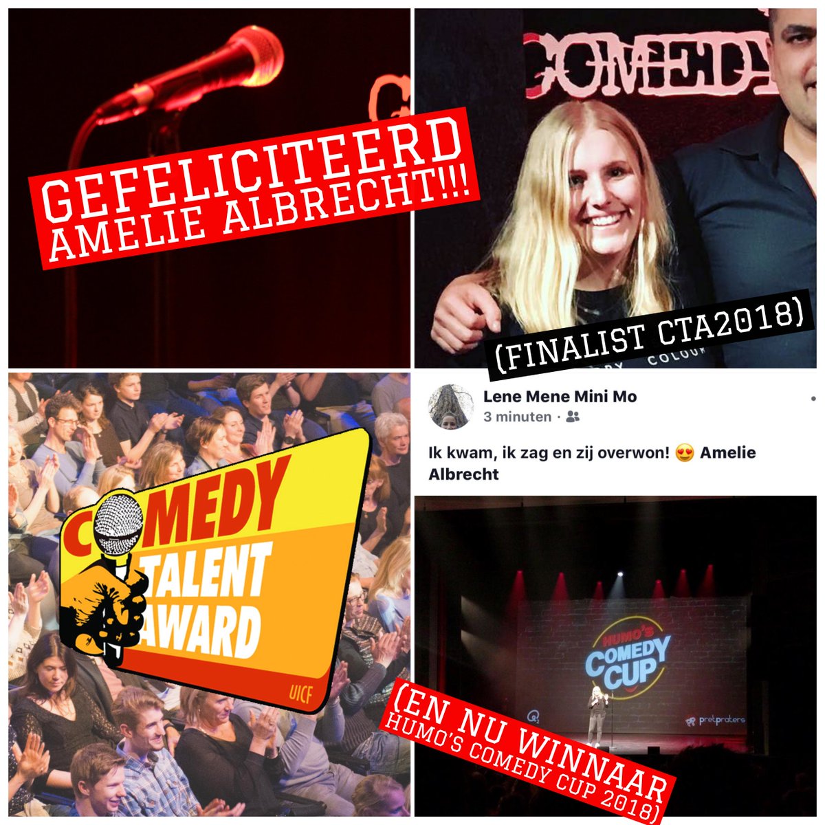 Comedy Talent Award tweet media