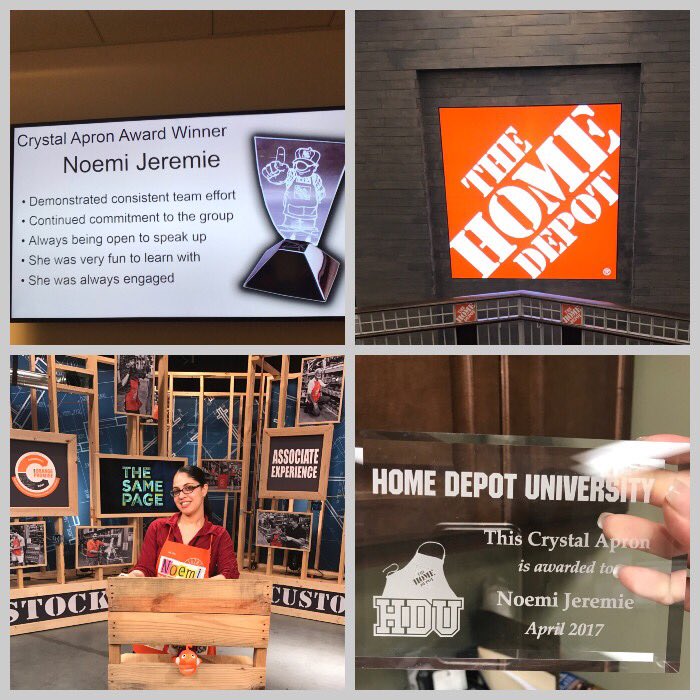 Today I celebrate 15 yrs with HD. Thank u to everyone that helped me get here and all who continue to inspire me daily. #homedepotlove