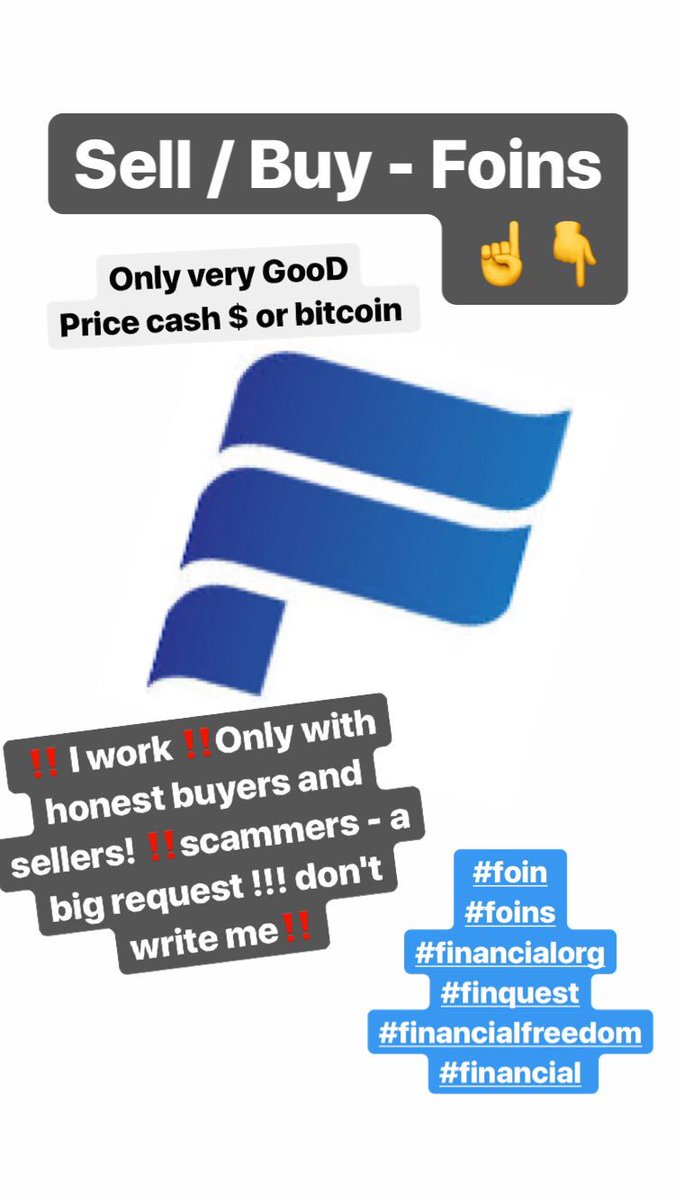 ikya14's tweet photo. #foins #foin #finquest #foinsnet #foinsblockchain #foins_net #financial #Financial.org #financialorg https://t.co/2Pj0phg7kO