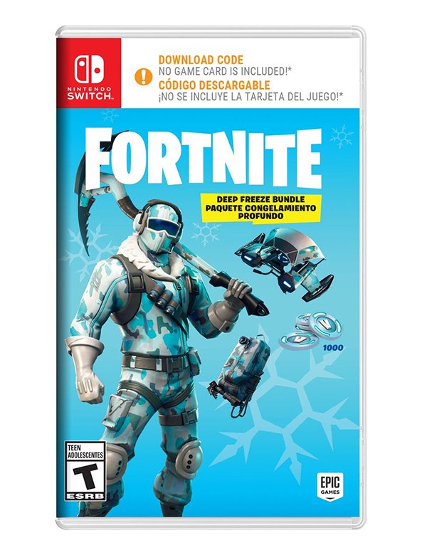 ArcadiaRetail's tweet photo. Nuevo Producto: Fortnite: Deep Freeze Bundle | Nintendo Switch

https://t.co/9LKnvxnRBz https://t.co/CyTbFMDlrc