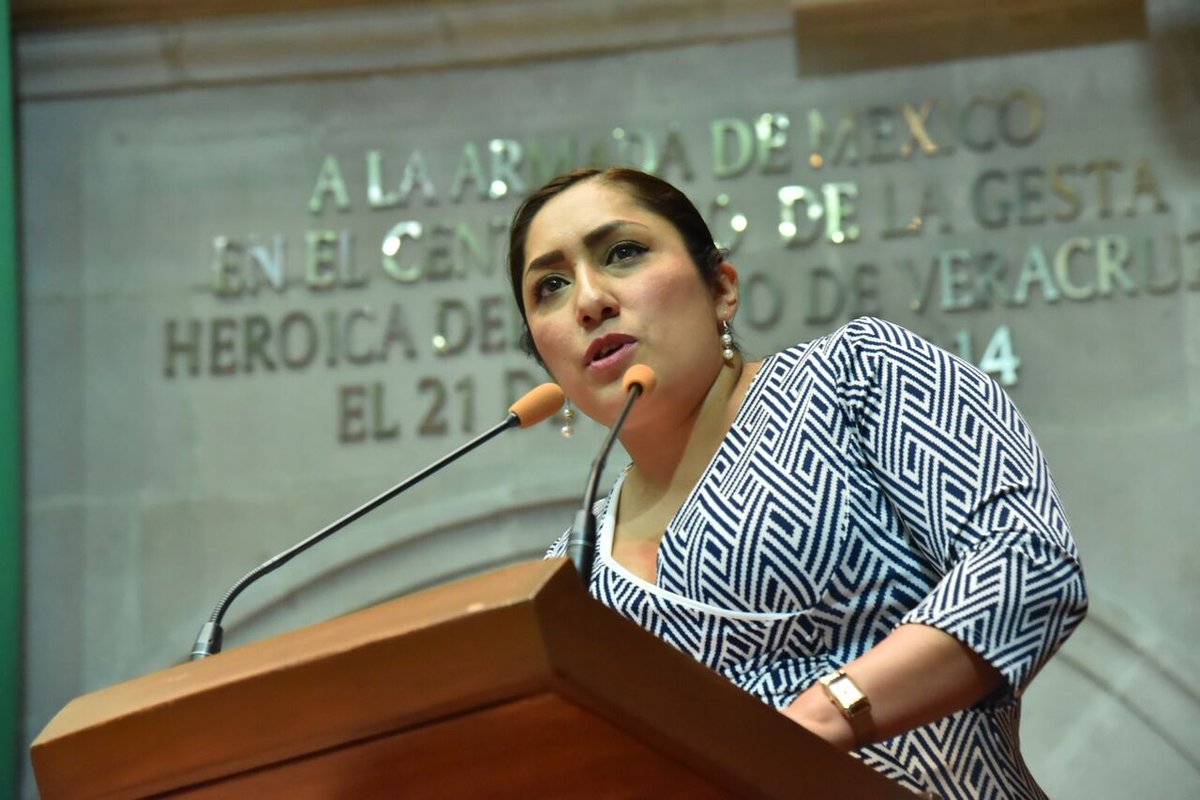 CongresoEdomex's tweet photo. @DiputadaLocal Liliana Gollas señala endeudamiento en Naucalpan y afirma que las y los legisladores de @GPMorenaEdomex son representantes de los ciudadanos y conocen las carencias de sus respectivos municipios. #LXLegislaturaMexiquense https://t.co/gWPjRX9vgL