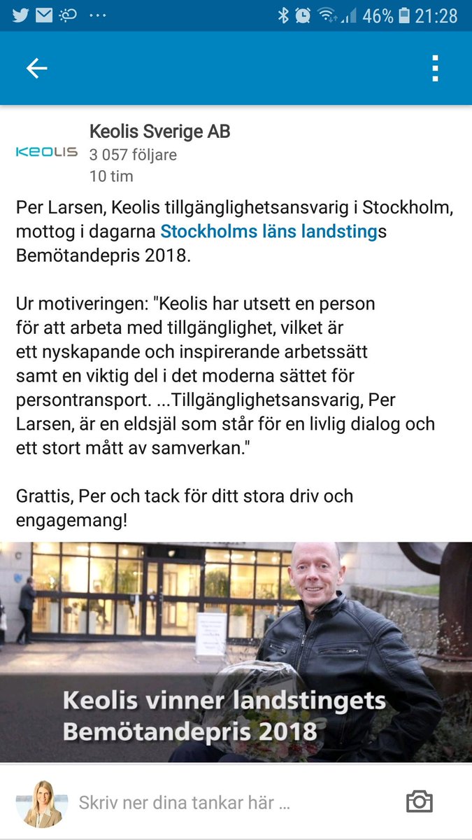 Att åka kollektivt och hållbart ska vara möjligt för alla - det tar Keolis ansvar för.