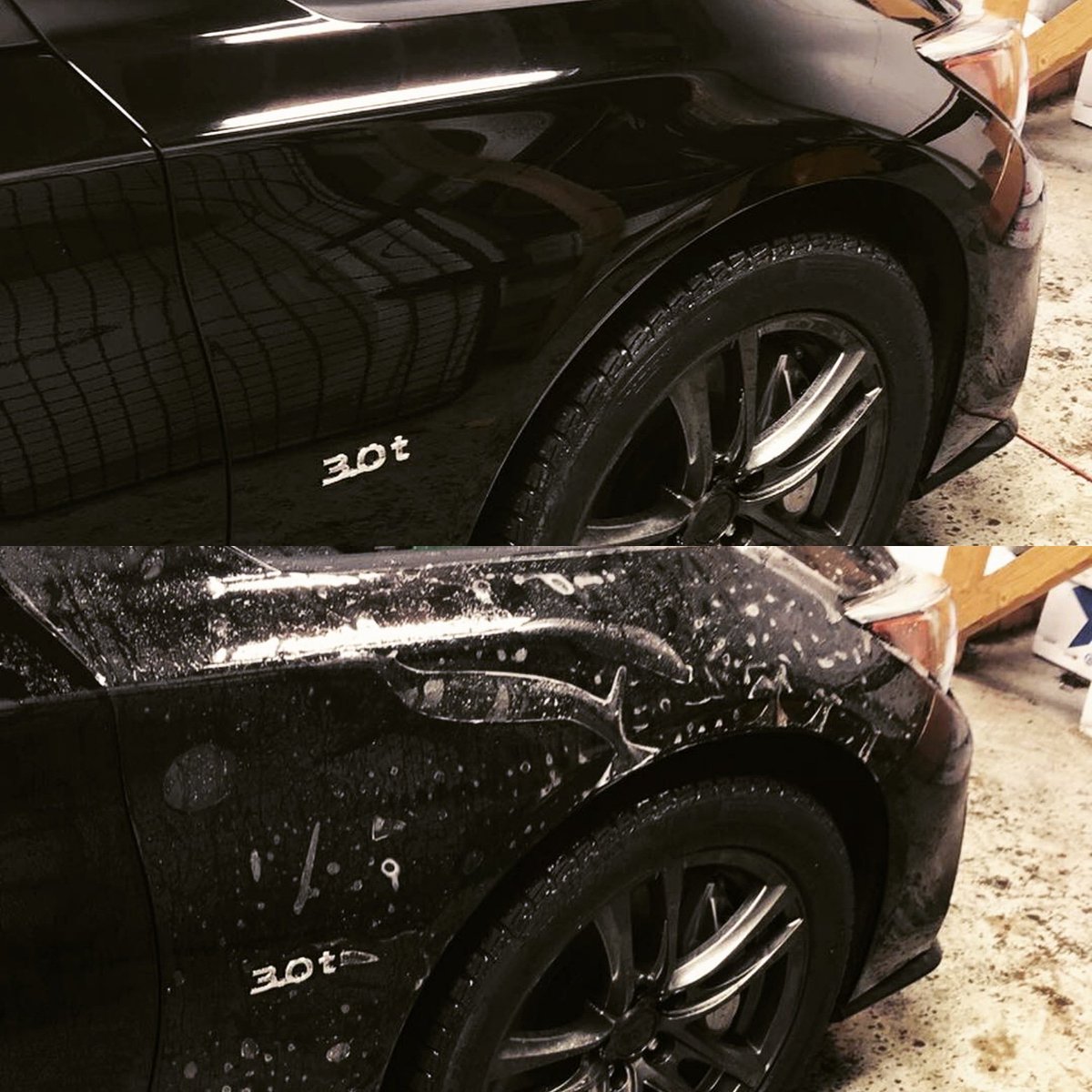 splashesauto's tweet image. Paint protection film installation #ppf #suntek