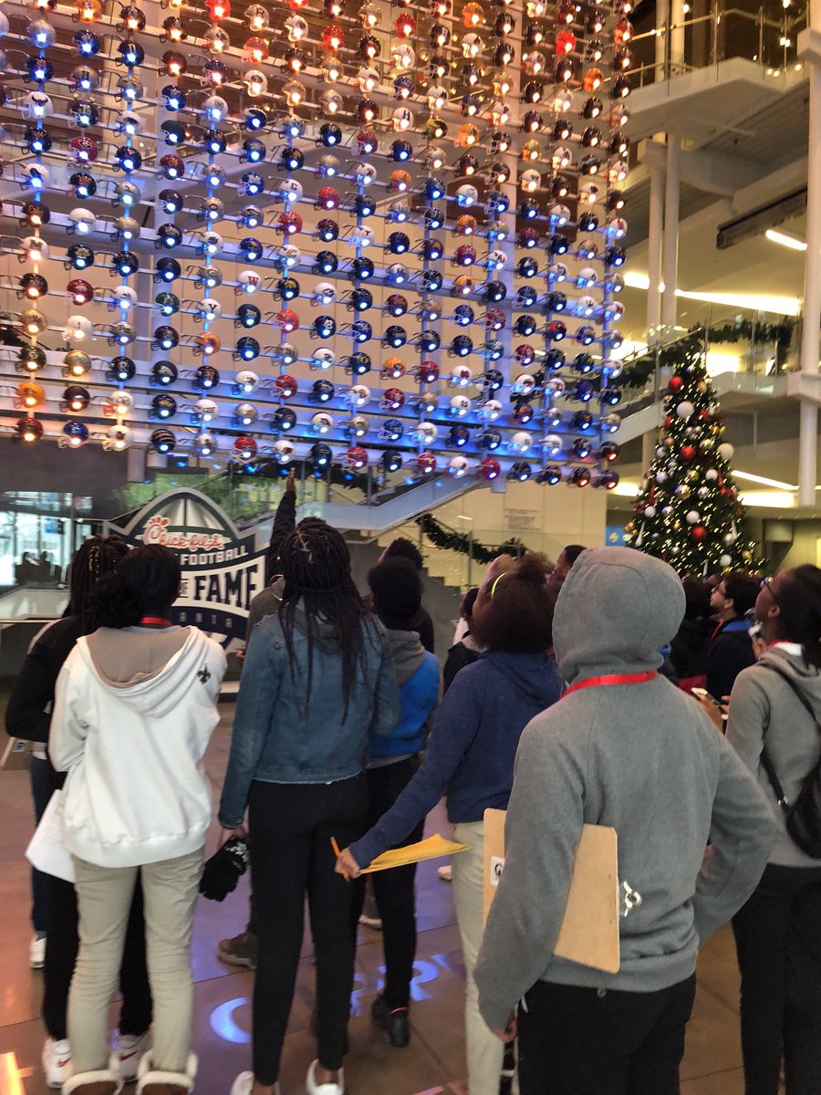 Another awesome day <a href="/cfbhall/">College Football Hall of Fame</a> with <a href="/CooperSTEMAcad/">Cooper Stem</a> students!! @CobbNewsNow <a href="/STEMcobb/">Cobb County STEM/STEAM & Innovation Department</a> <a href="/CobbSchools/">Cobb County Schools</a> <a href="/CobbTitleONE/">@CobbTitleONE</a>