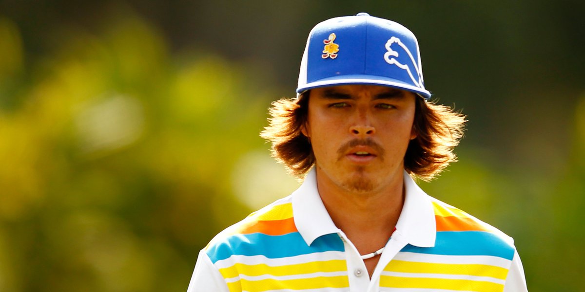 Rickie Fowler's mustache was one of his most notable looks