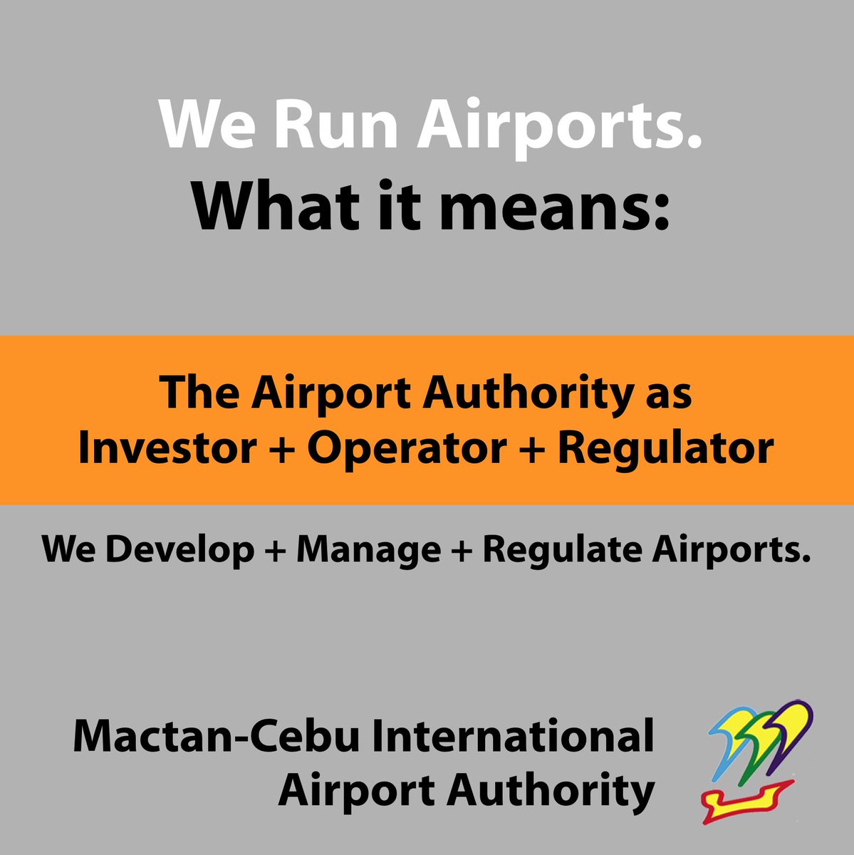 mciaa_official's tweet photo. We are the Mactan-Cebu International Airport Authority. And together, we will make our Airport one of Asia's Passenger-Friendliest. https://t.co/jVBoTuHSLB