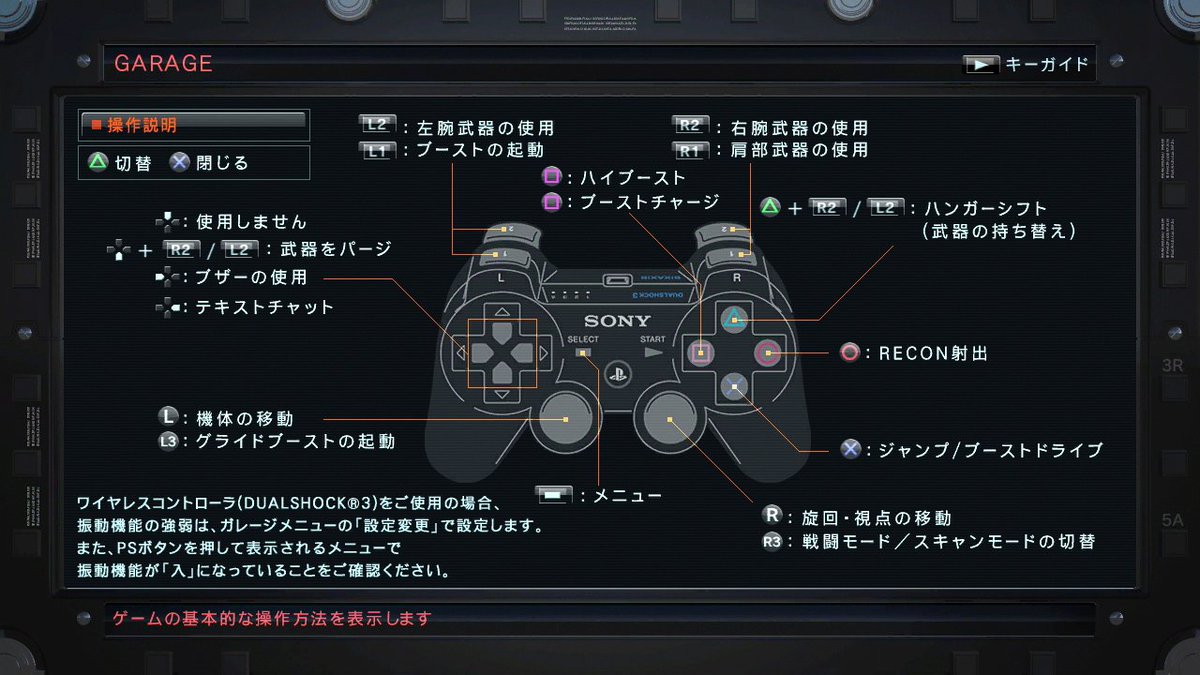 Beammanp Ver3 0 En Twitter 実際触りもせずにアーマードコアの操作