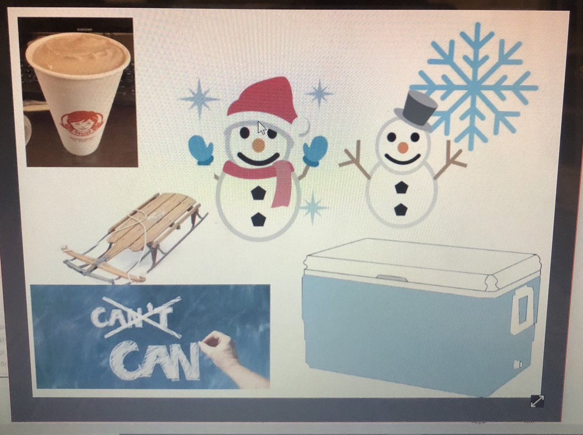 #savefrosty We decided we needed snow, a cooler, a friend, a positive attitude, and of course, a frosty! #FMSD12Days