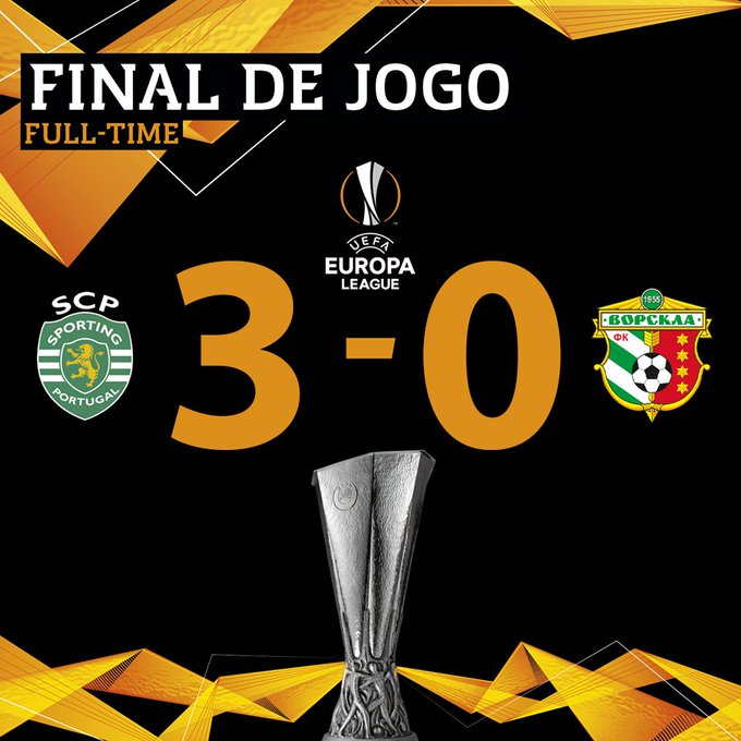 DuVAyBcXQAY_ipE?format=jpg&name=small Liga Europa. Imparável, Sporting de Keizer despede-se da fase de grupos com vitória gorda