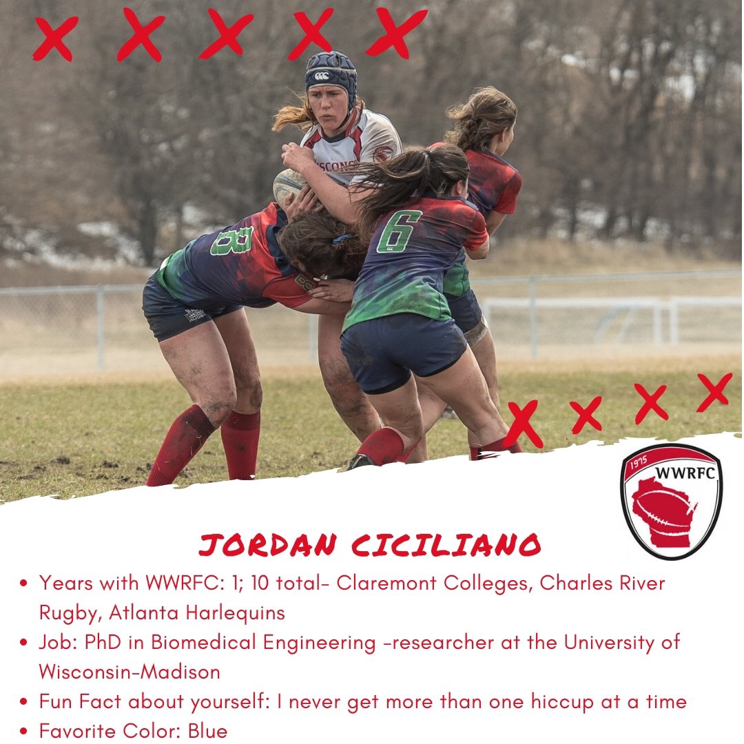 WIWomensRugby's tweet photo. 🚨Player Spotlight🚨 #wisconsinrugby #womensrugby #wwrfc #prez #rugby https://t.co/uRJT0oySxc