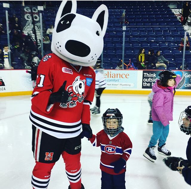 lizbonn's tweet photo. @OHLIceDogs @TDroppert @LDroppert I would bring my besties and two nephews! #GoDogsGo https://t.co/dmHW5IEWne