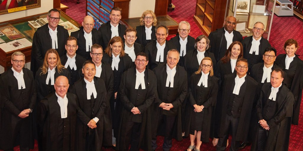 VictorianBar's tweet photo. Congratulations to our newest silks who took their bows in the Supreme Court of Victoria this week. #AusLaw #VicBarLife https://t.co/DdITxQEimA