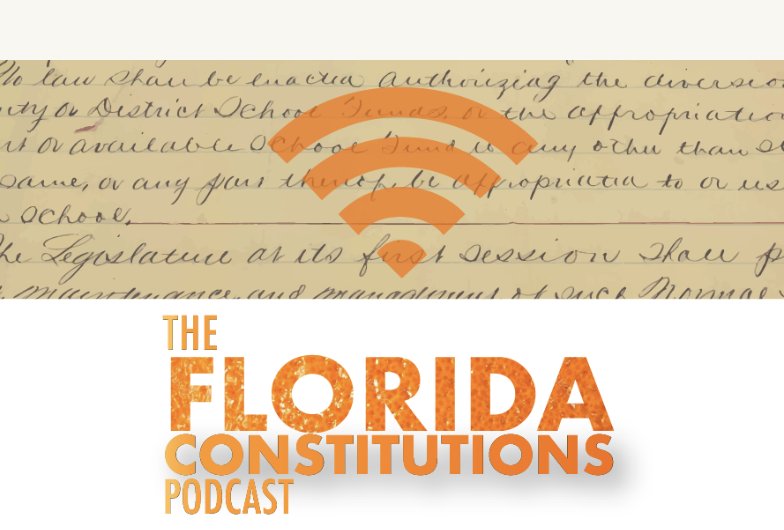 JulianChambliss's tweet photo. Give this a listen. @Cassanello has an idea to explore the history of #FLConstitution. The folks at @FLHistorians helped us make that idea into a great plenary session at the 2018 FCH conference. Listen to Ep 1 on 1838 St Joseph Constitution @HNetPodcast https://t.co/pMp1zOHSWP https://t.co/slxAsrmQiC