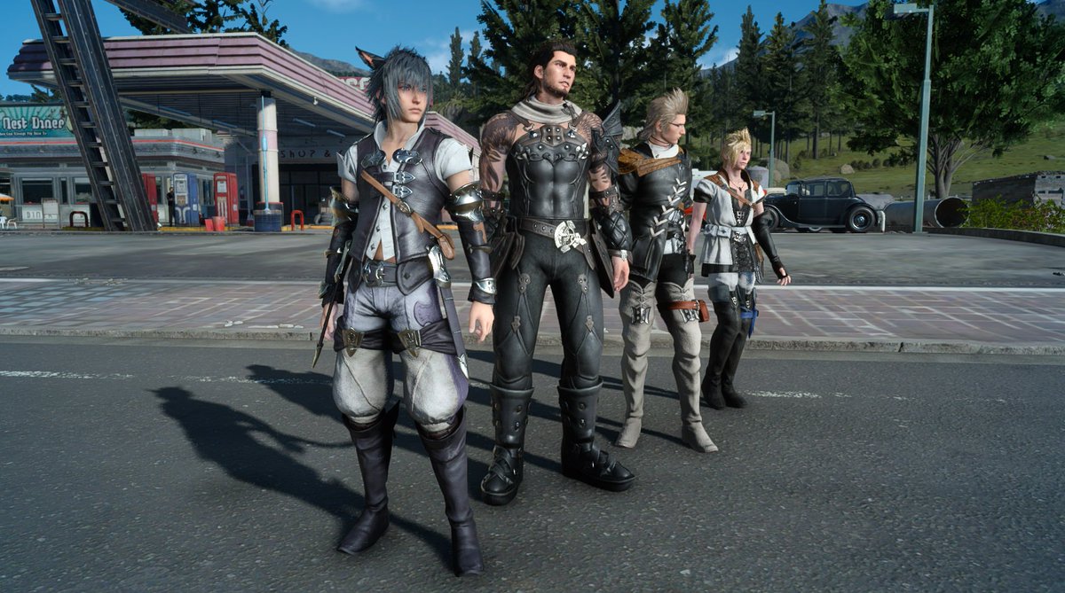 Final Fantasy Xv Noctis New Outfit Draws Heavy Inspiration From The Miqo Te One Of The Races In The World Of Hydaelyn Join Noctis And Y Jhimei In This New Ffxv X