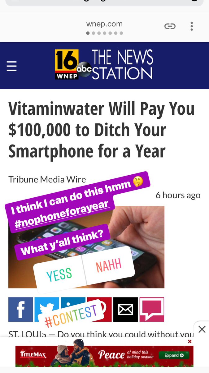 I really think I could do this! I’ve been trying to disconnect more and live my life in the moment, become more mindful. #nophoneforayear #contest