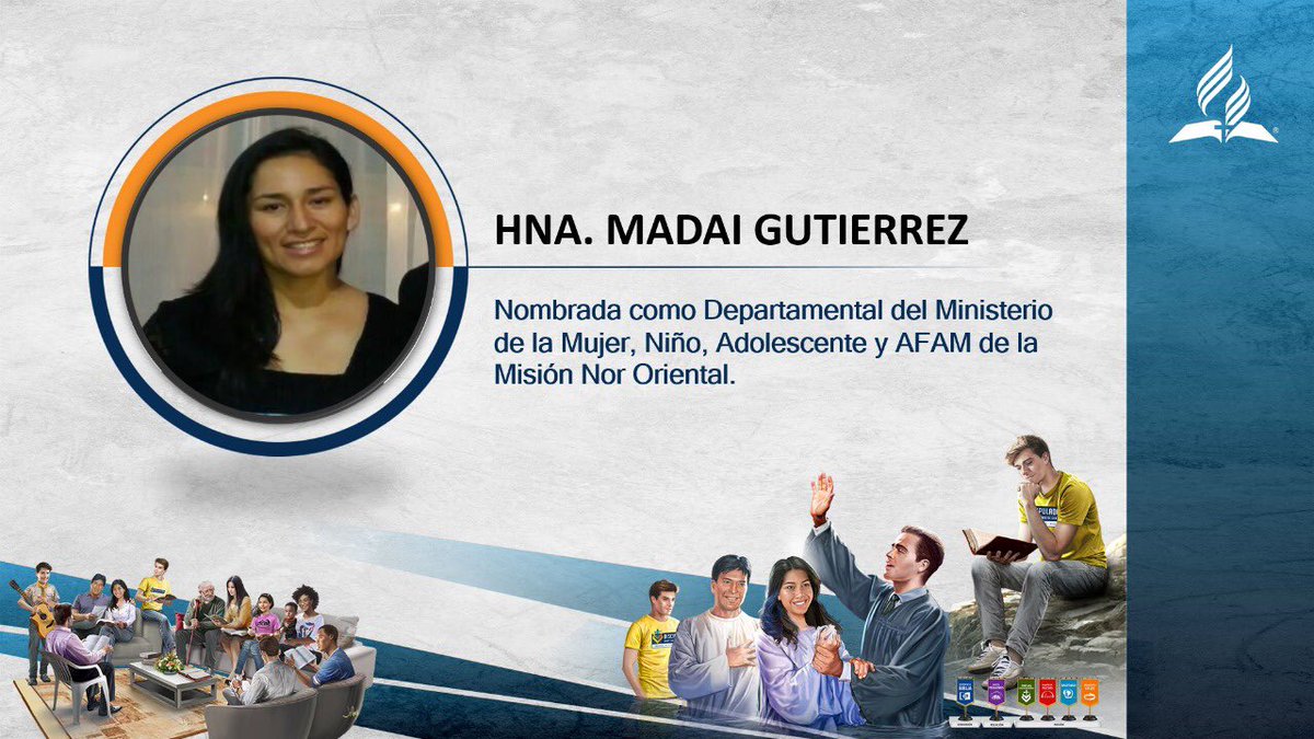 Hna. Madai Gutiérrez, nombrada como Departamental de los Ministerios de la Mujer, Niño, Adolescente y AFAM de la Misión Nor Oriental #ConcilioMNO