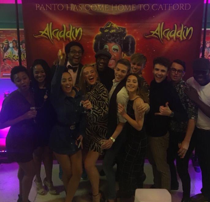 haydnsmart's tweet image. Some pics from press night on Wednesday! Having the best time performing everyday in @sell_a_door production of #Aladdin!So lucky to have these amazing people around me #bestcast I just love what I do!Thank you to @DandBPerforming for everything🎭❤️ @BroadwayCatford @PantoCatford
