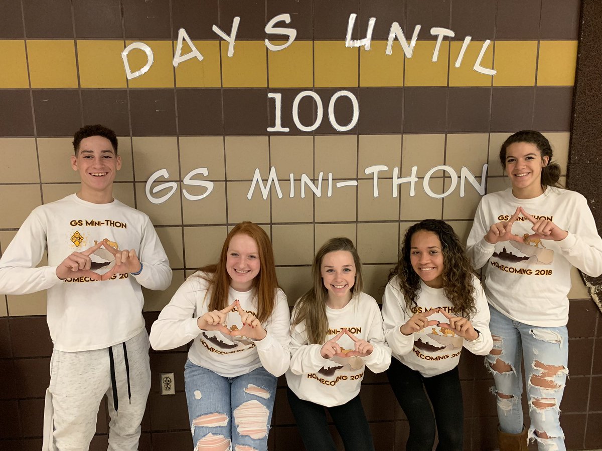 Today marks 100 days until our Mini-THON🎉 We are so excited for this night and are extremely thankful for everyone that us helped us through this process! We’re not done yet‼️ #FTK #PartnersInTheFight #Forty4Four #100DayCountDown