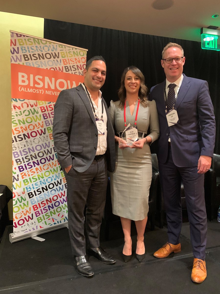 Congrats Olga Alworth for be honored as a SoCal Power Woman @BisnowLA #CRE