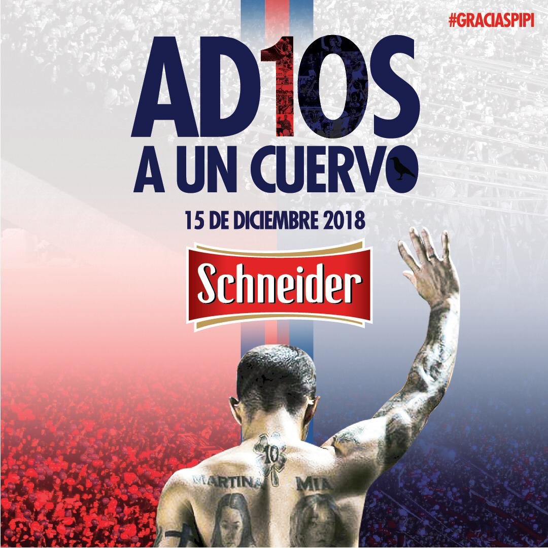 DebateSL's tweet image. SORTEAMOS un par de entradas con @SchneiderARG 🍻😎 para el partido despedida del Pipi Romagnoli este sábado 15/12. #Ad10sAunCuervo

Para participar:

1️⃣ Seguinos.

2️⃣ Dale RT a este tuit.

3️⃣ [OPCIONAL] Comentá acá abajo arrobando a un/a cuervo/a 

Bases acá abajo 👇