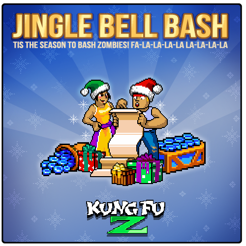 playkungfuz's tweet photo. Christmas has arrived in Z-Town! Don't miss out on this limited-time Kung Fu Z holiday event. Featuring new costumes, sidekicks, abilities, and a new holiday soundtrack!
Play for free on Google Play and the App Store!
#kungfuz #kfz #christmas #holidays #gamedev #ios #android https://t.co/W4XfyFEAHN