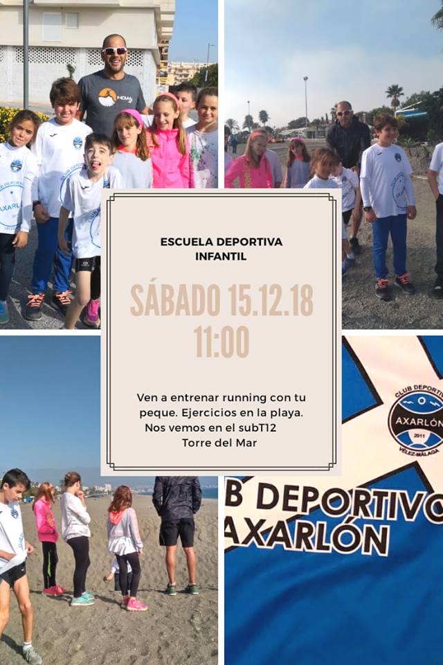 cdaxarlon's tweet photo. 🔵Este sábado día 15, a las 11:00 ven con tu peque a entrenar running en nuestra Escuela Deportiva Infantil. Dirigida por Rafa Mira de @fidiasentrena .Nos vemos en el SUBT12, haremos ejercicios y juegos en la playa.🔵 https://t.co/vHbisTcvf8