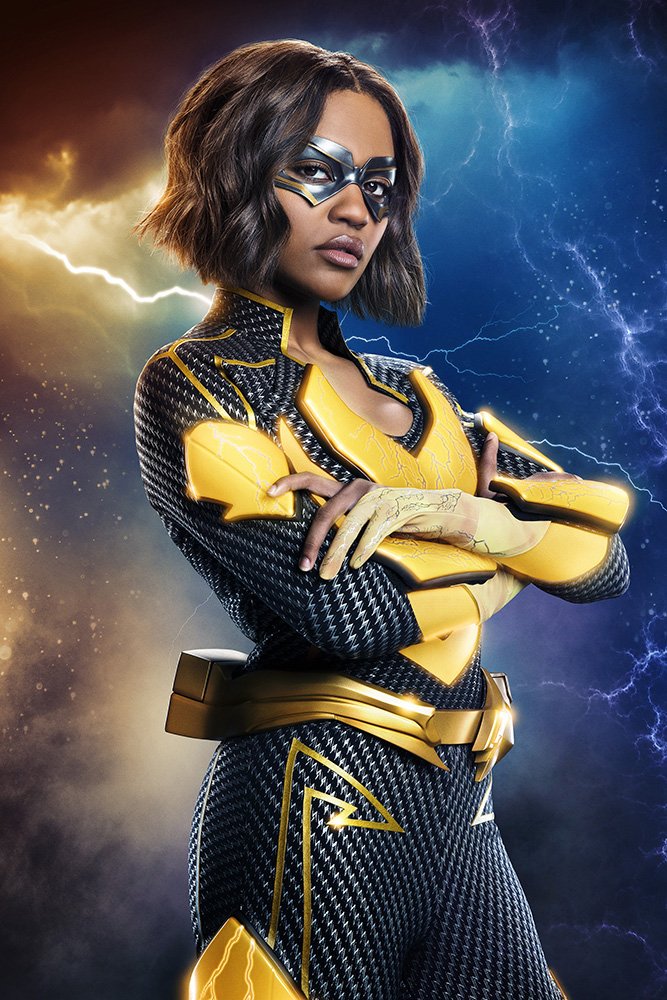 First look at <a href="/chinamcclain/">China†</a> as #Lightning in #BlackLightning!!