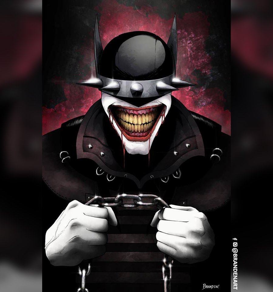Brandenhead's tweet photo. Batman Who Laughs

#batman #laughing #batmanwholaughs #metal #dccomics #dc #joker #grin #teeth #blood #art #artistofinstagram #illustration #digitalart #instadraw #artwork #ilovedrawing #brandenart #comics #fanart #comicart #color https://t.co/AYvxpnsIec