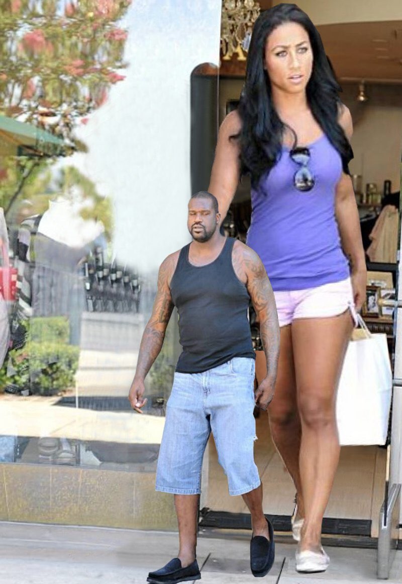 Shaq And His Wife