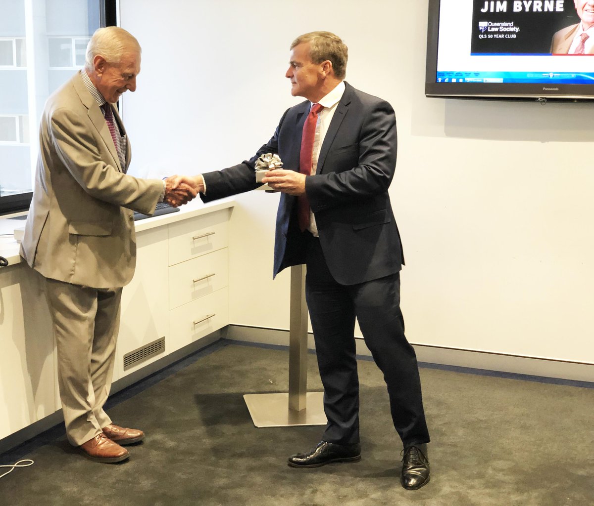 bennettphilp's tweet photo. The Directors and staff of Bennett &amp; Philp would like to congratulate our very own Jim Byrne for reaching 50 years as a Queensland Law Society member.

#lawyer #qls #50years https://t.co/geYfOV0ieQ