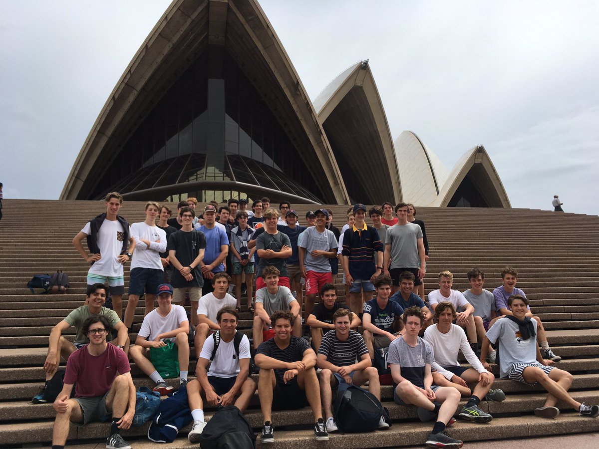 CricketJesuit's tweet photo. Last day in Sydney for our interstate friends. https://t.co/8j6LrKAiab